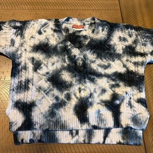 Pilcro Tie-Dye Knit Sweater